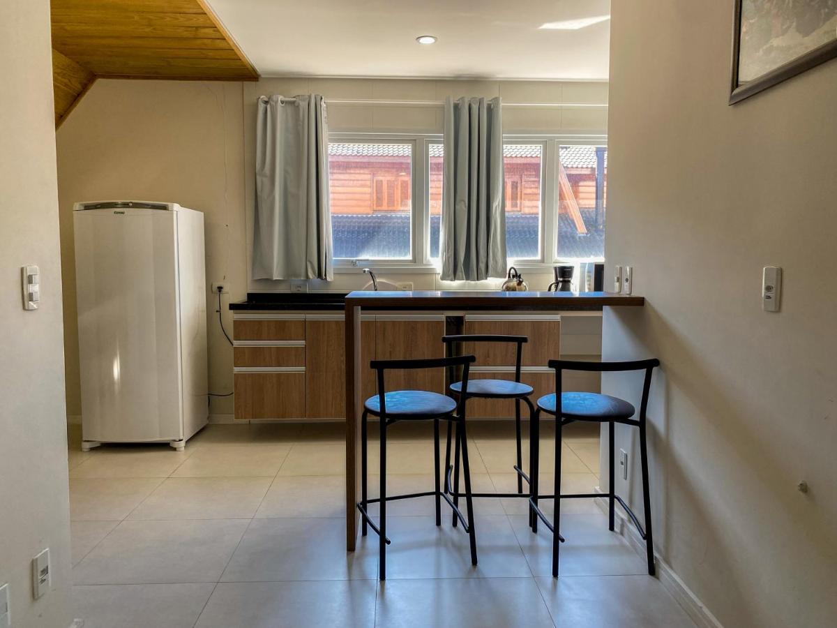 Apartamento A 500M Da Rua Coberta - 1 Suite - Para 4 Pessoas Gramado Eksteriør bilde