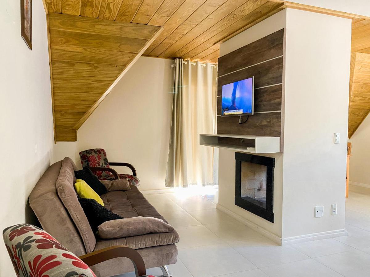 Apartamento A 500M Da Rua Coberta - 1 Suite - Para 4 Pessoas Gramado Eksteriør bilde